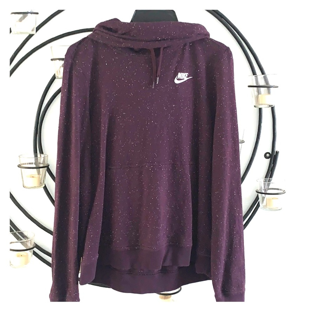Purple Nike medium hoodie NWOT